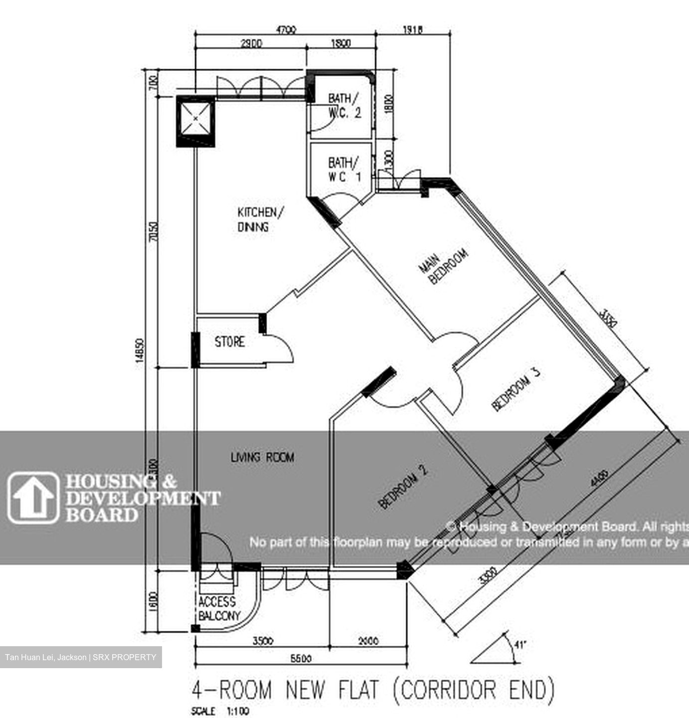 Blk 328 Hougang Avenue 5 (Hougang), HDB 4 Rooms #547832141